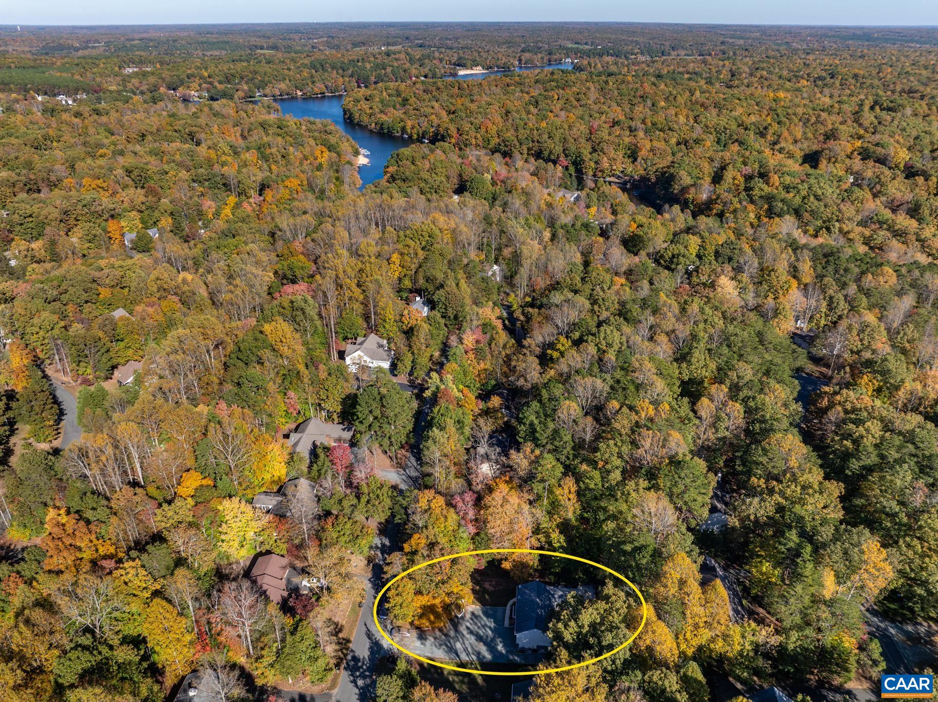 35 Brougham Road Palmyra, VA 22963 - Photo 24 of 27 an aerial view of residential houses with outdoor space