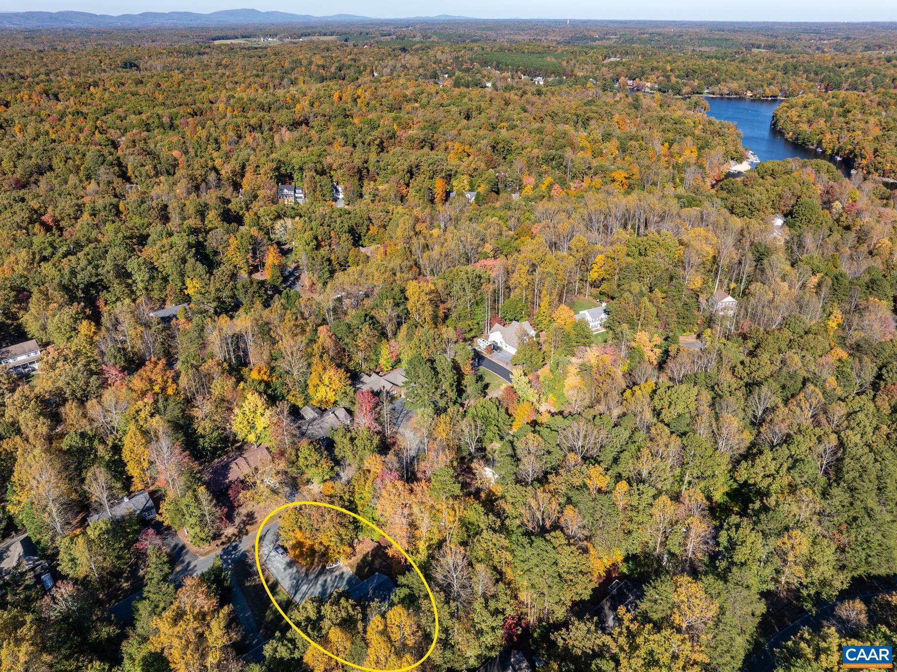 35 Brougham Road Palmyra, VA 22963 - Photo 25 of 27 an aerial view of residential houses with outdoor space
