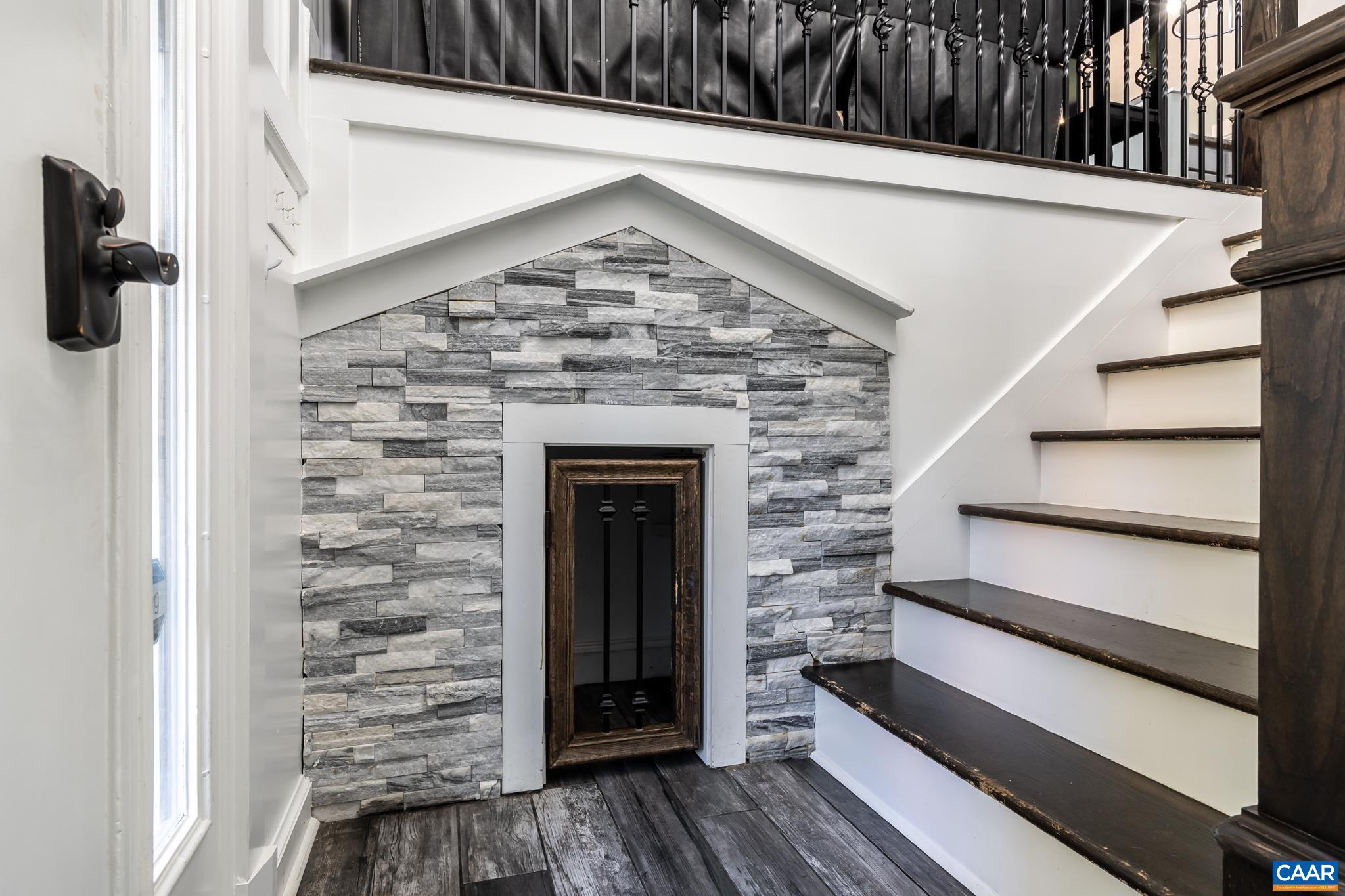 35 Brougham Road Palmyra, VA 22963 - Photo 3 of 27 a view of entryway with wooden floor and stairs