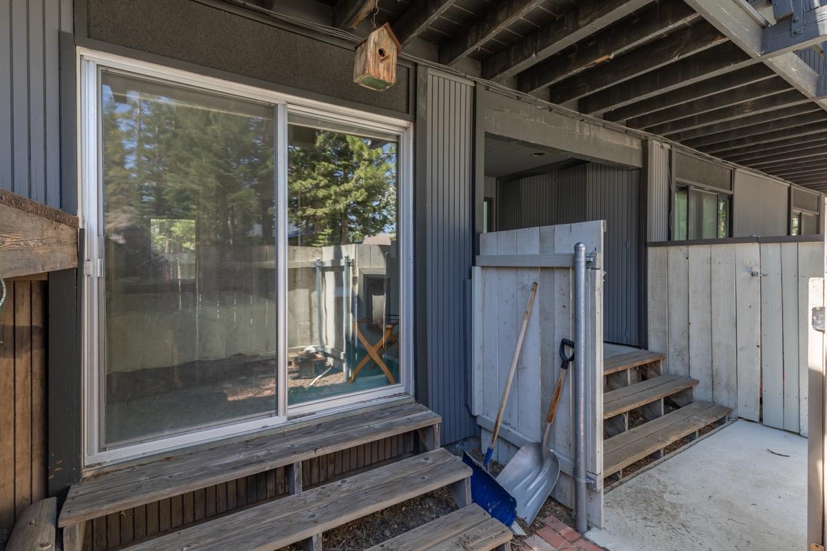 44 Tyrol Lane, Unit 209 Mammoth Lakes, CA 93546 - Photo 27 of 31 a view of a entryway door of the house
