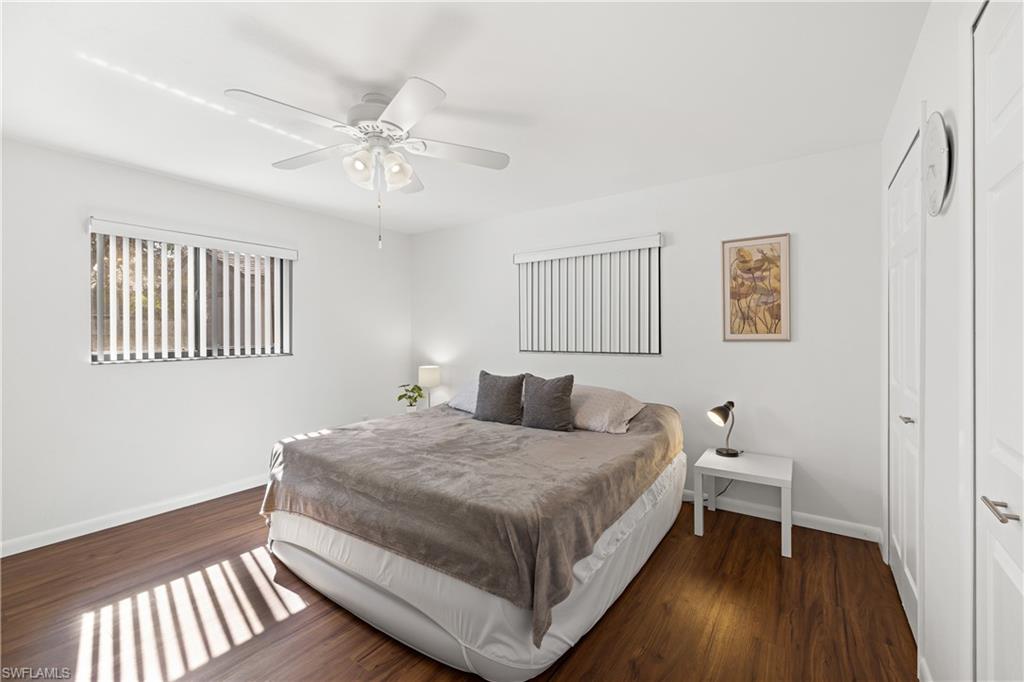 18517 Sebring Road Fort Myers, FL 33967 - Photo 19 of 32 a bedroom with a bed and a window