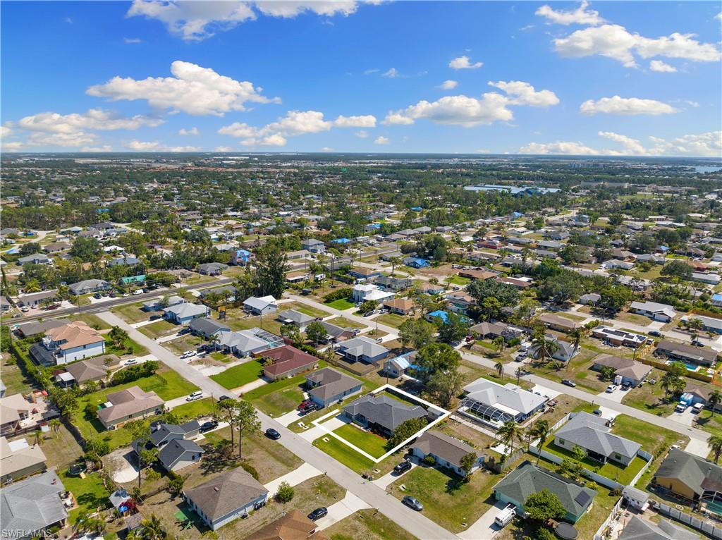 18517 Sebring Road Fort Myers, FL 33967 - Photo 32 of 32 an aerial view of residential houses with outdoor space and trees