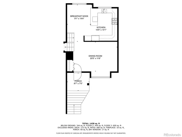 a picture of a floor plan