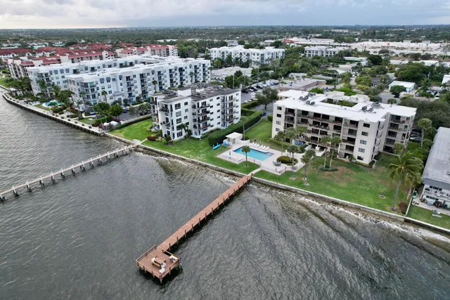 a view of a city from a terrace