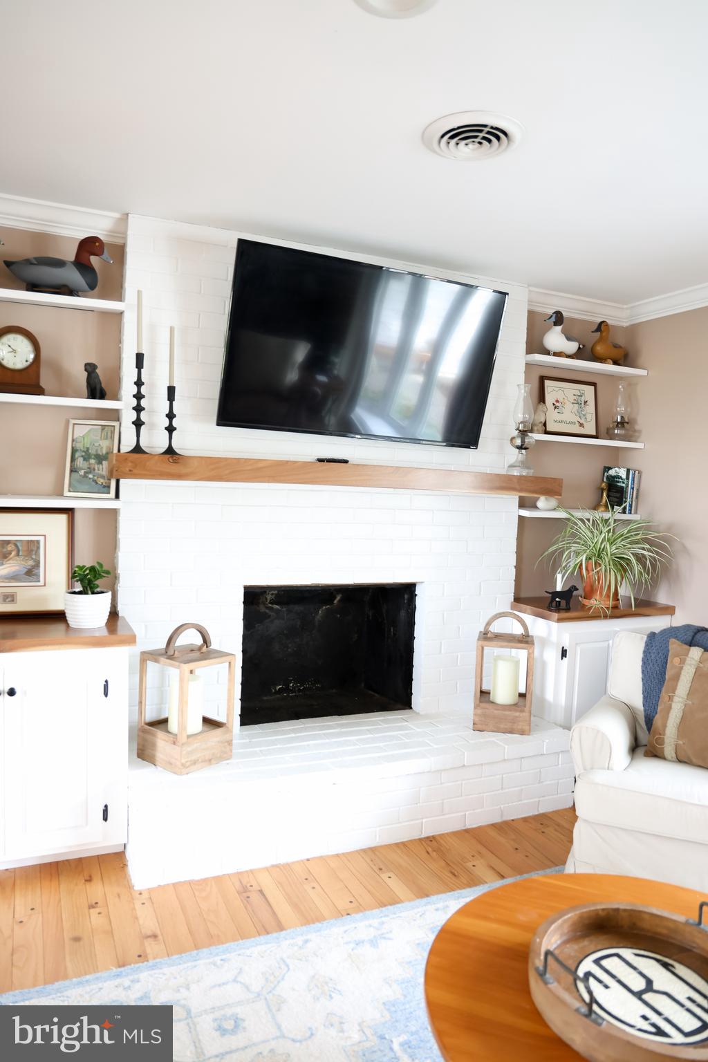 2353 Shuresville Road Darlington, MD 21034 - Photo 11 of 25 a living room with furniture and a fireplace