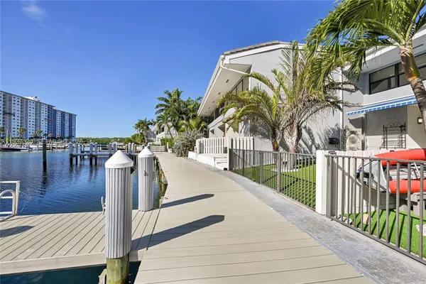 a view of outdoor space with seating area
