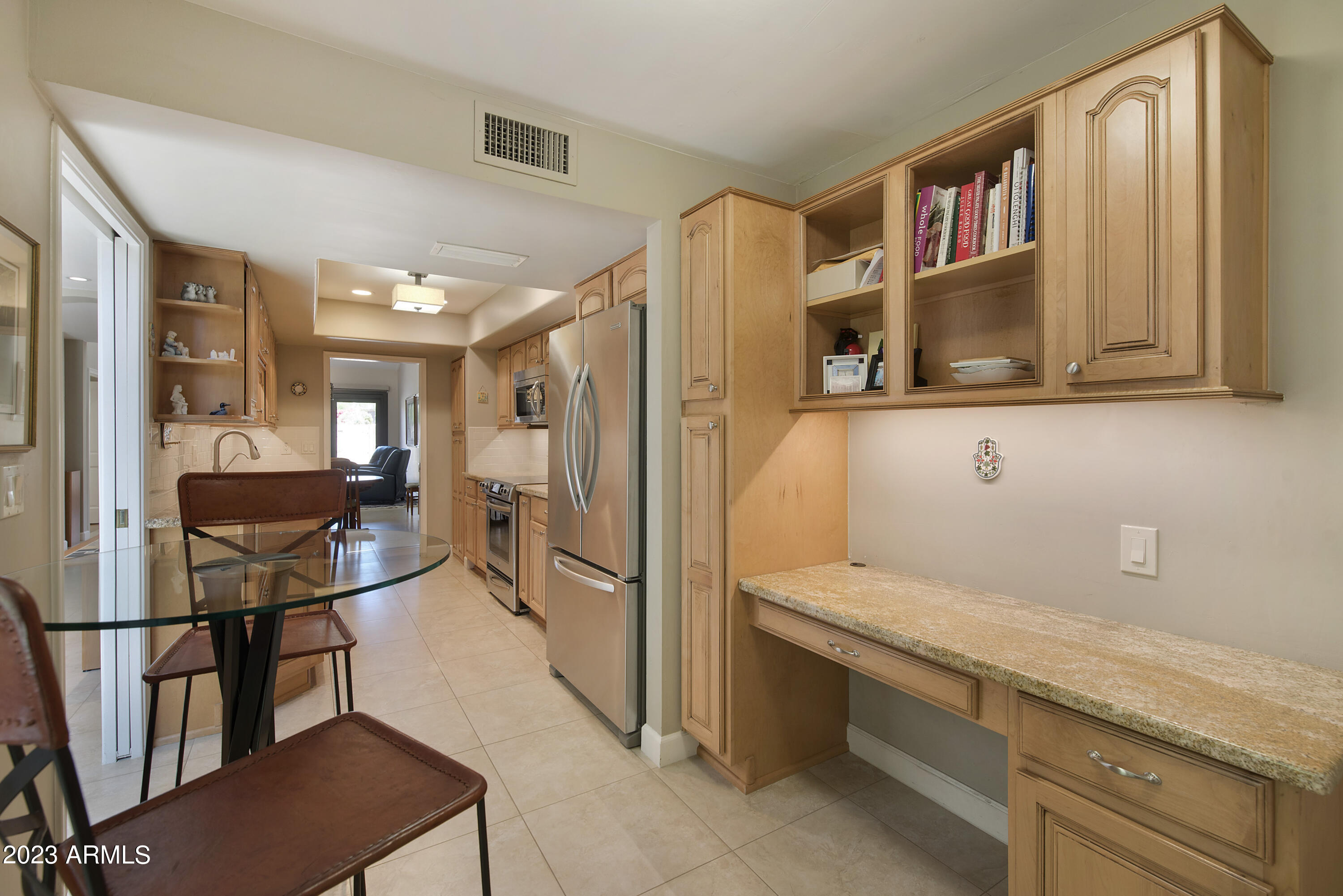 4442 East Camelback Road, Unit 163 Phoenix, AZ 85018 - Photo 24 of 38 Kitchen to Living