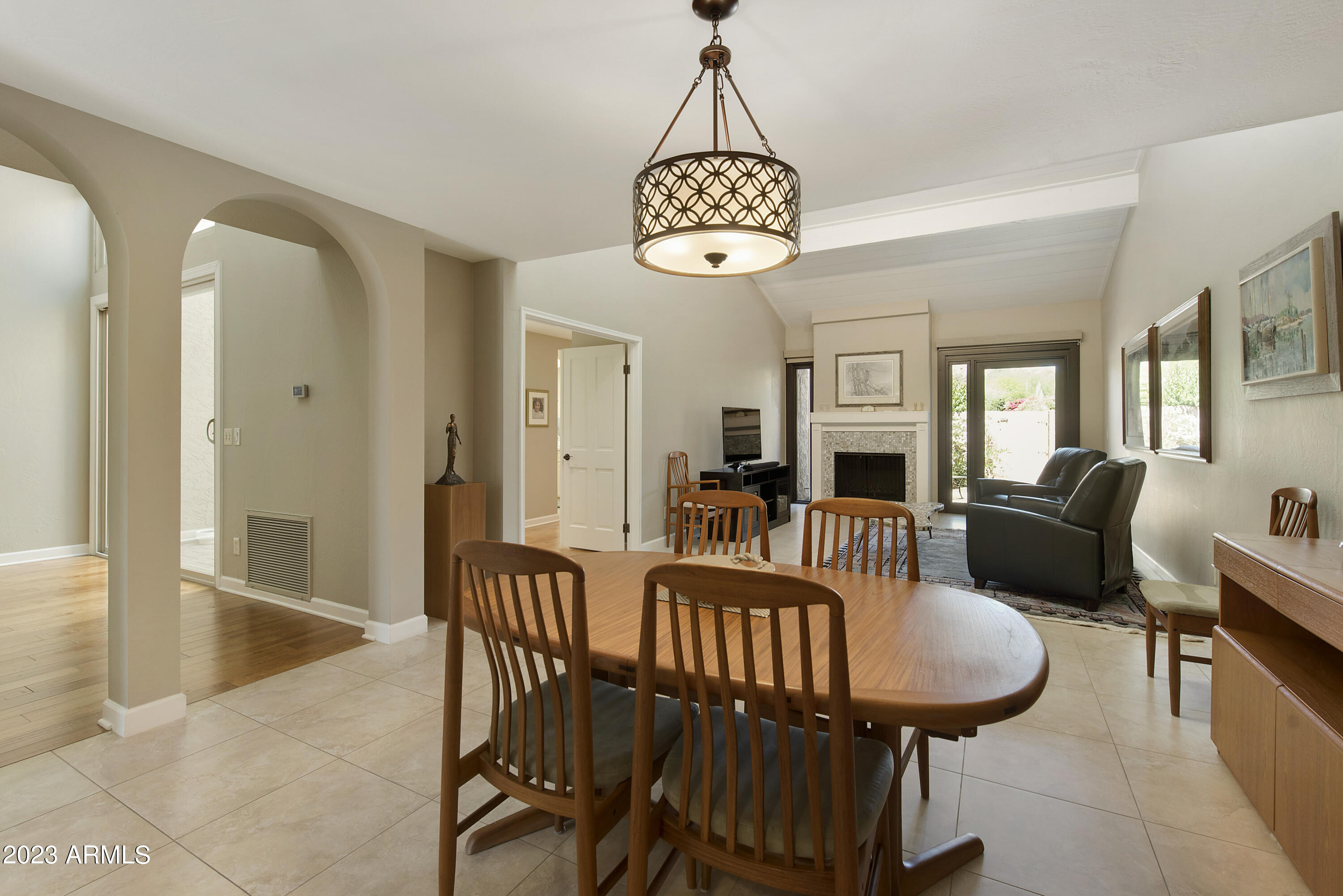 4442 East Camelback Road, Unit 163 Phoenix, AZ 85018 - Photo 5 of 38 Dining to Living Room