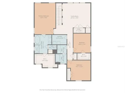 a picture of a floor plan