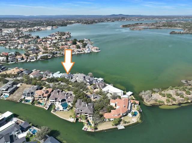 a view of a lake with a mountain