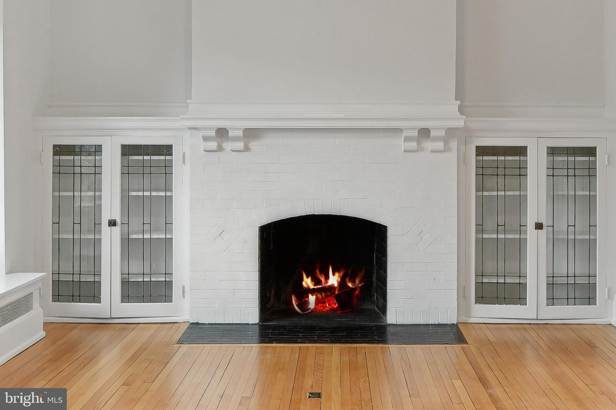 3802 Military Road Northwest Washington, DC 20015 - Photo 9 of 45 Wood-Burning Fireplace