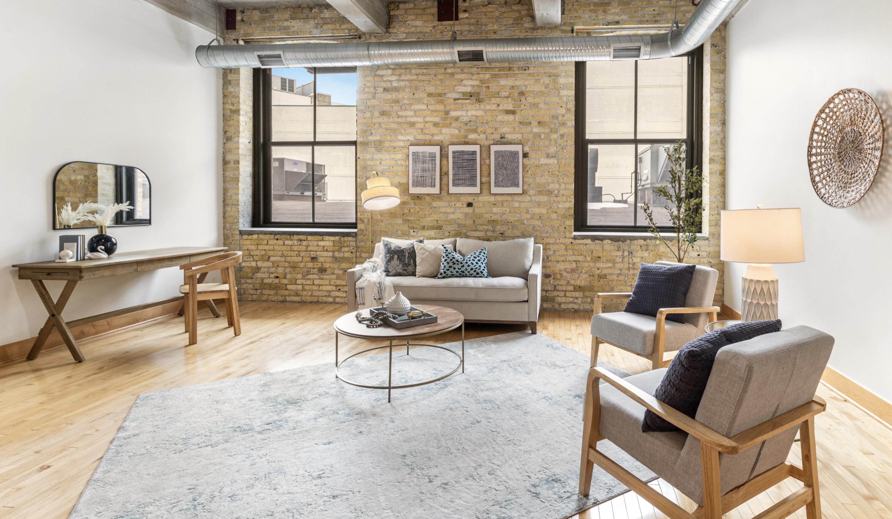 239 East Chicago Street, Unit 210 Milwaukee, WI 53202 - Photo 3 of 13 Living Room II