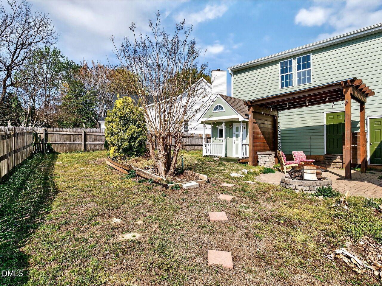 4500 Rivershyre Way Raleigh, NC 27616 - Photo 24 of 42 a view of a house with backyard porch and sitting area