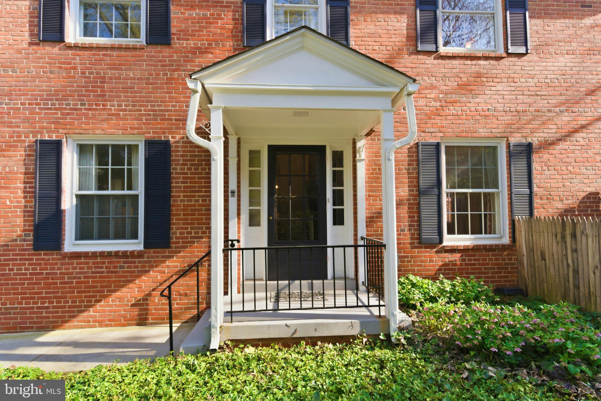 3512 Hamlet Place Chevy Chase, MD 20815 - Photo 2 of 51 front view of a house with a small window