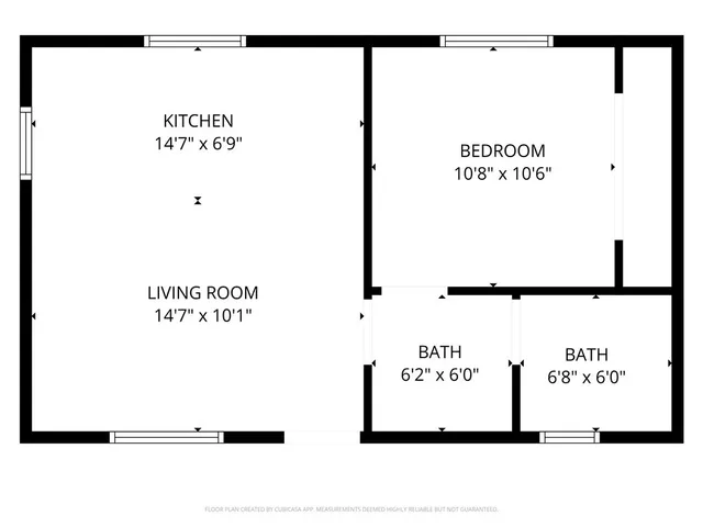 a picture of a park with an open