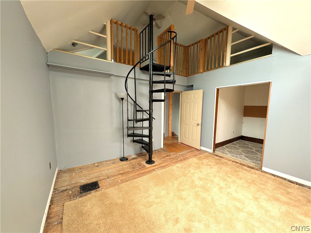 87 Nelson Street Auburn, NY 13021 - Photo 19 of 38 Bedroom 1 with loft