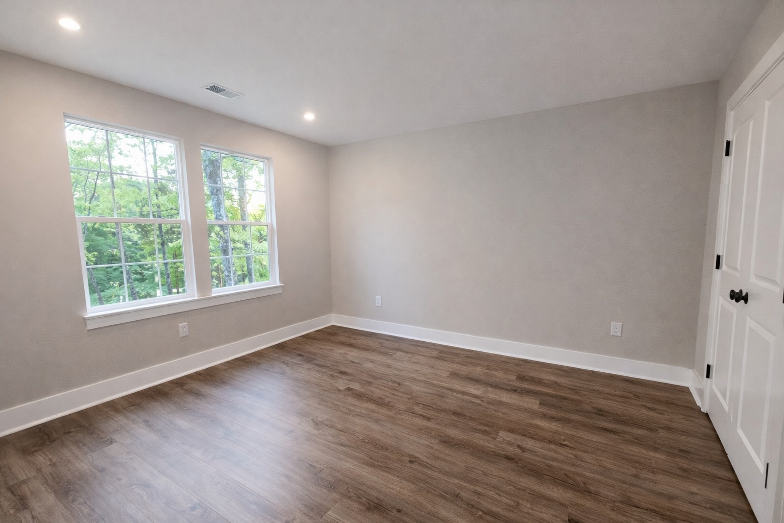 4619 Chapel Hill Road Southside, TN 37171 - Photo 16 of 28 a view of an empty room with wooden floor and a window