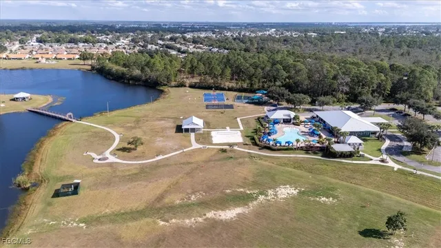 an outdoor space with patio
