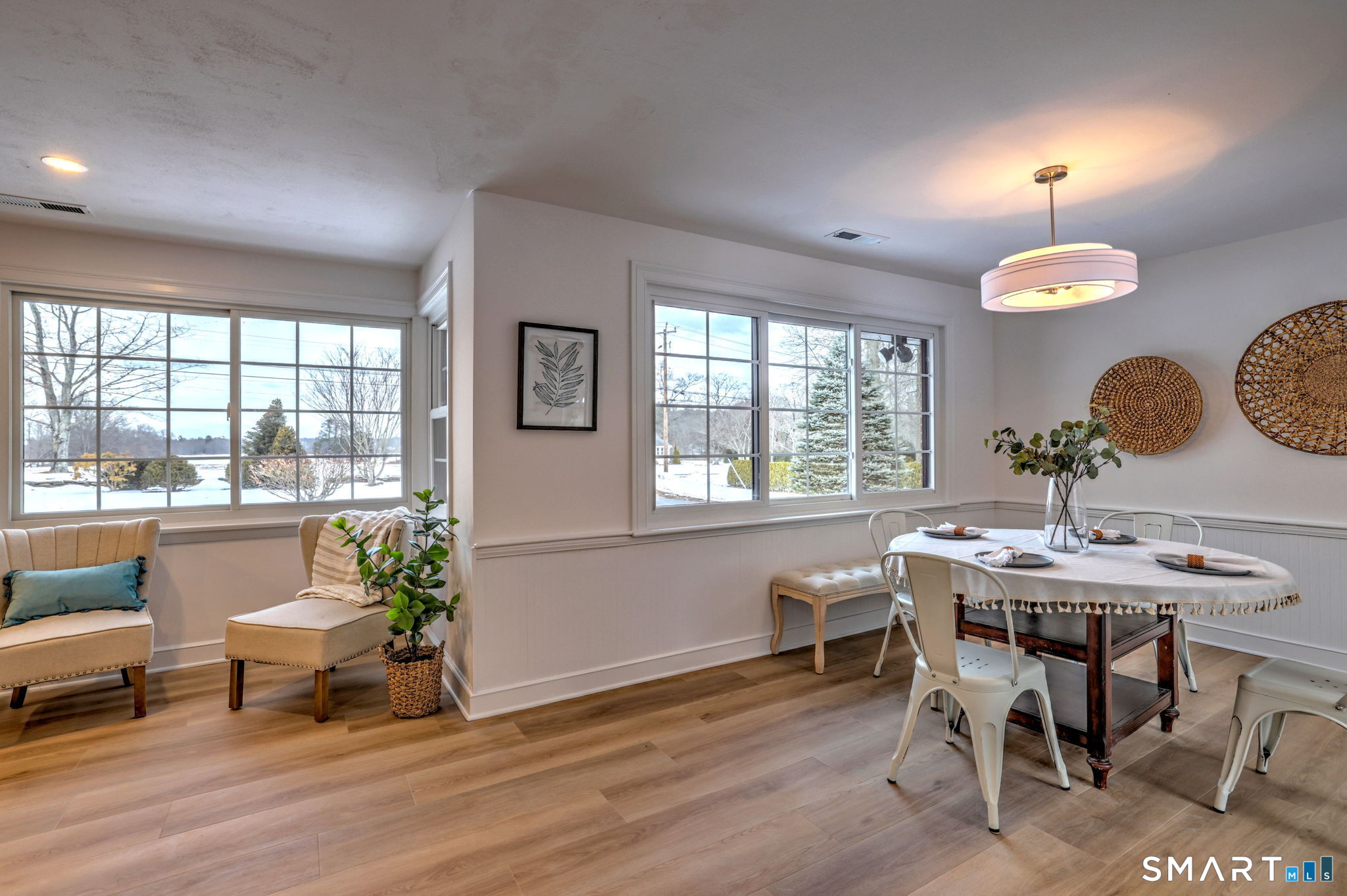 53 Geer Street Cromwell, CT 06416 - Photo 26 of 40 a view of a dining room with furniture window and wooden floor