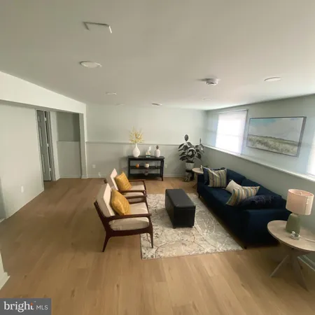 a room with a table and a chair