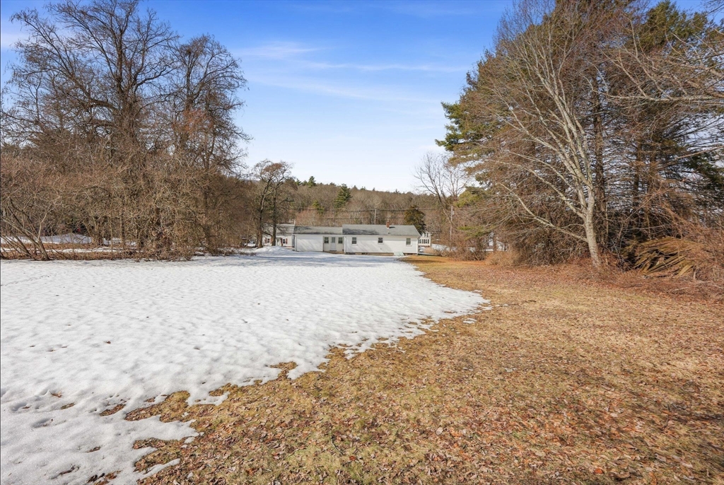4452 High Street Palmer, MA 01069 - Photo 33 of 41 a view of yard covered with snow in front of house