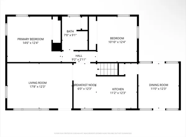 a picture of floor with a living room