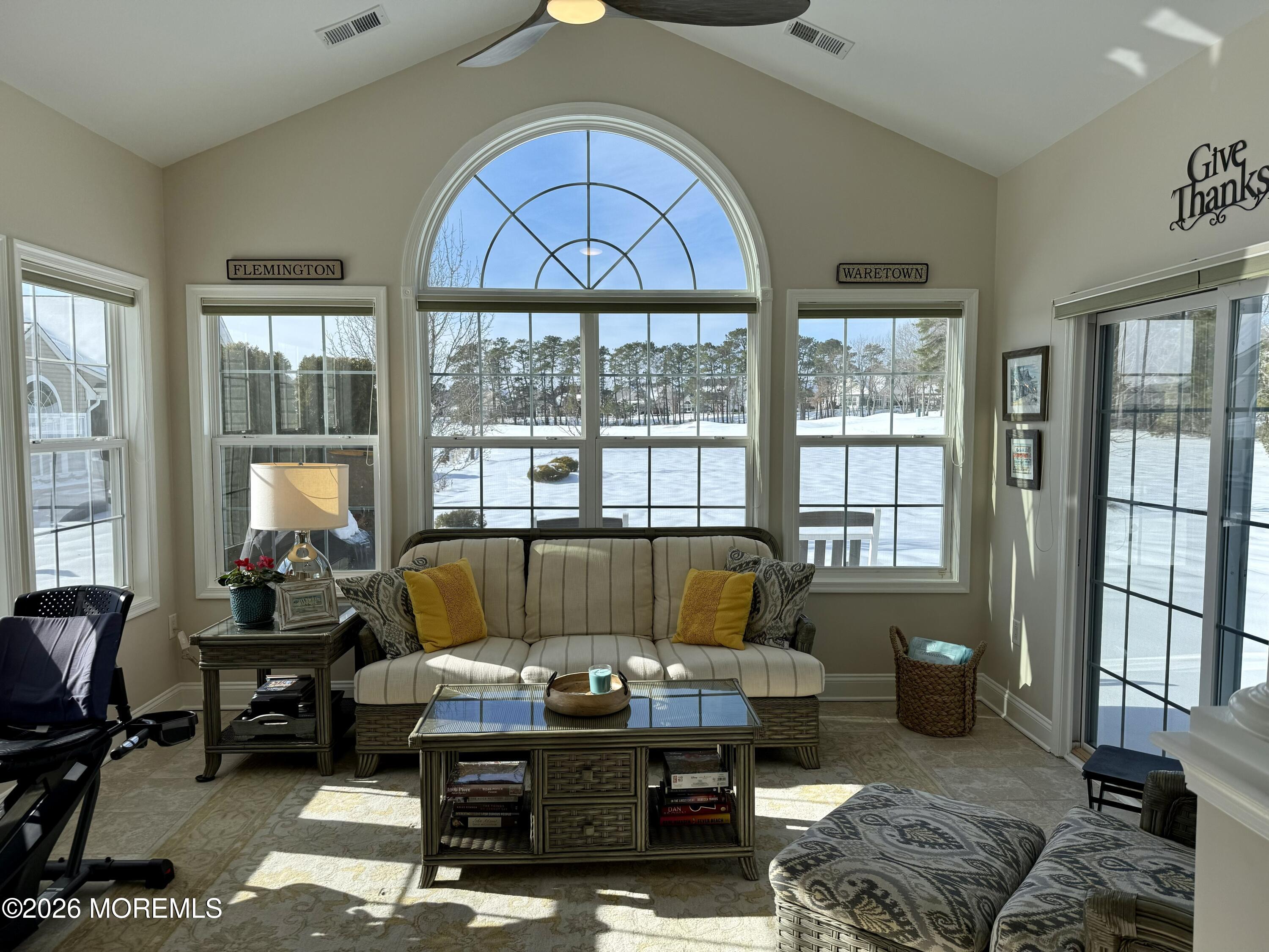 8 Fairhaven Way Waretown, NJ 08758 - Photo 8 of 68 a living room with furniture and a large window