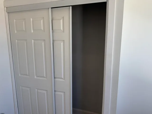 a view of a closet