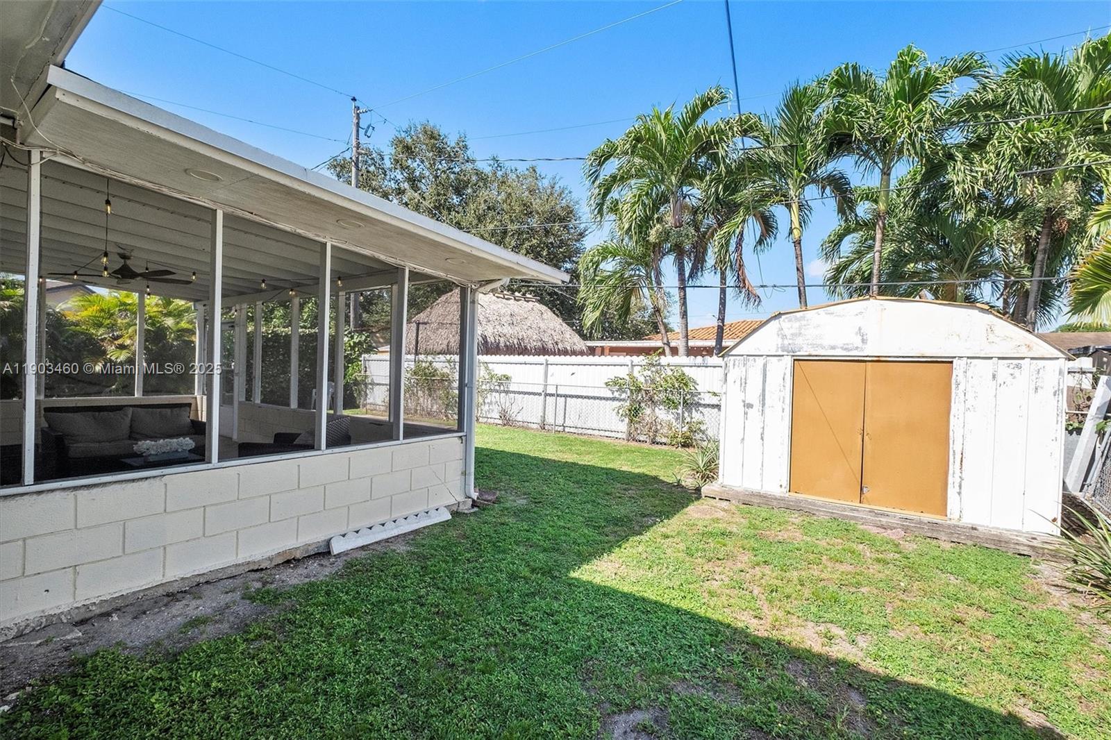 7231 Southwest 6th Street Miami, FL 33144 - Photo 25 of 34 a view of an house with backyard space and garden