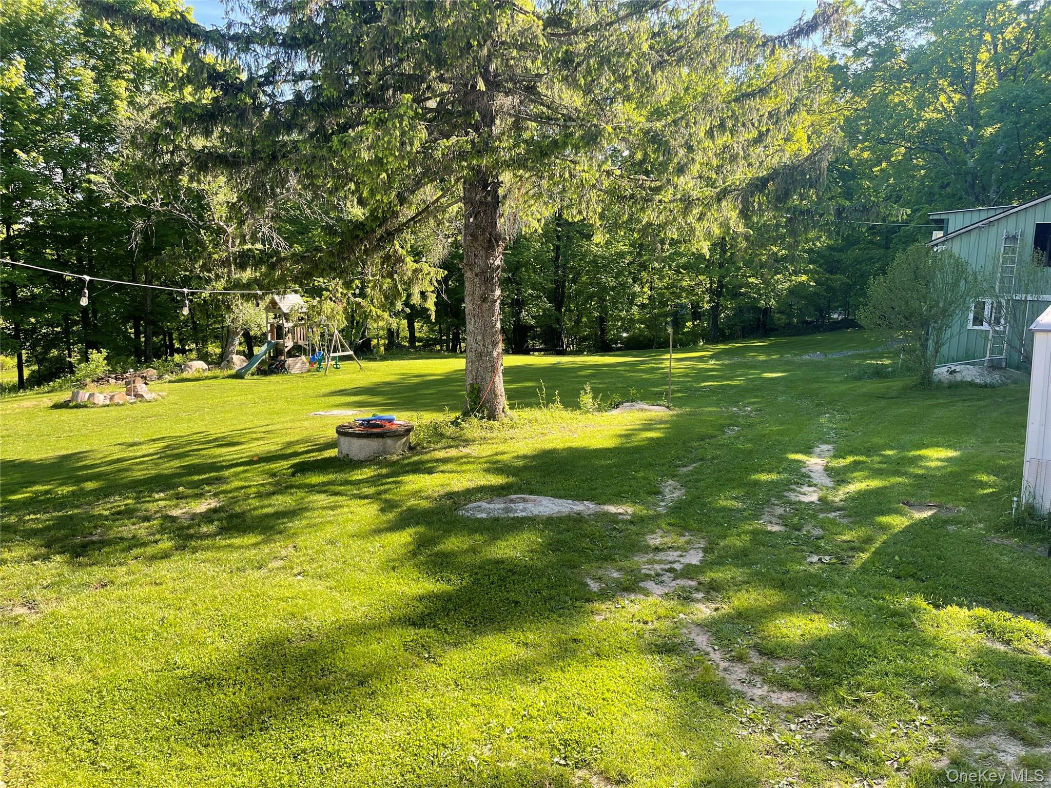 894 Upper Mountain Road Pine Bush, NY 12566 - Photo 28 of 35 View of green lawn with a playground