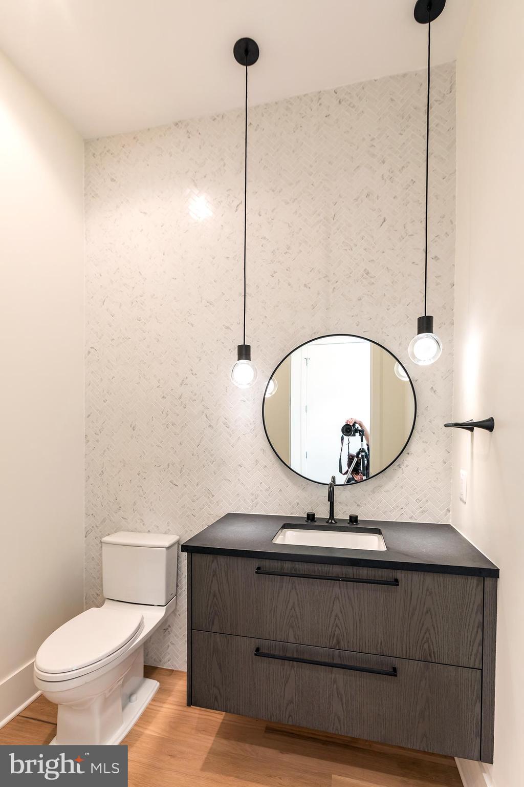 4610 Davidson Drive Chevy Chase, MD 20815 - Photo 31 of 75 Powder Room (one of two on the main level)