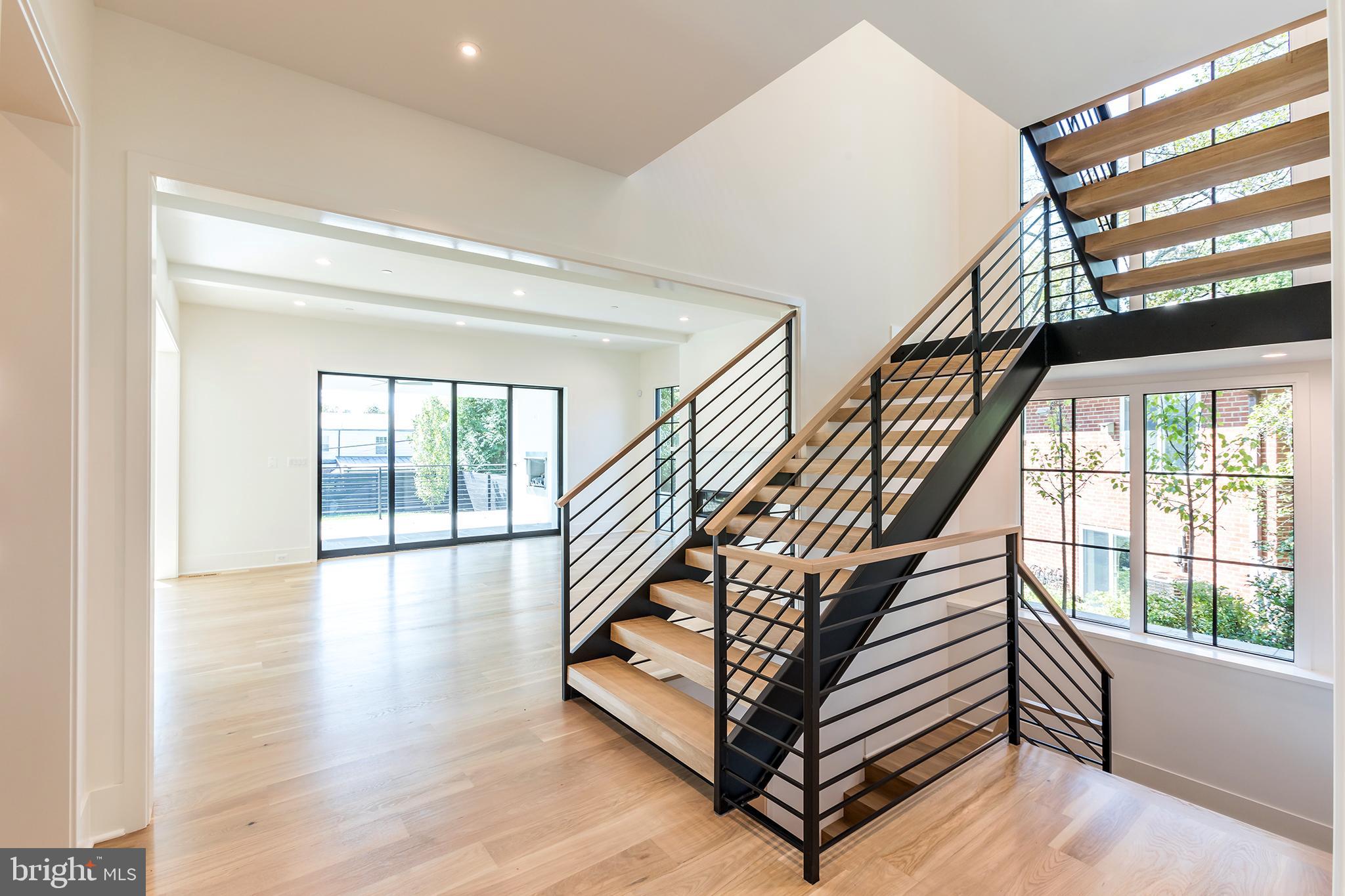 4610 Davidson Drive Chevy Chase, MD 20815 - Photo 10 of 75 Stunning floating staircase