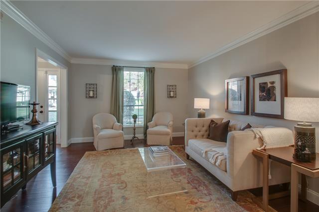 1266 General George Patton Road, Unit 1266 Nashville, TN 37221 - Photo 4 of 20 Living room features new hardwoods, paint, and baseboards