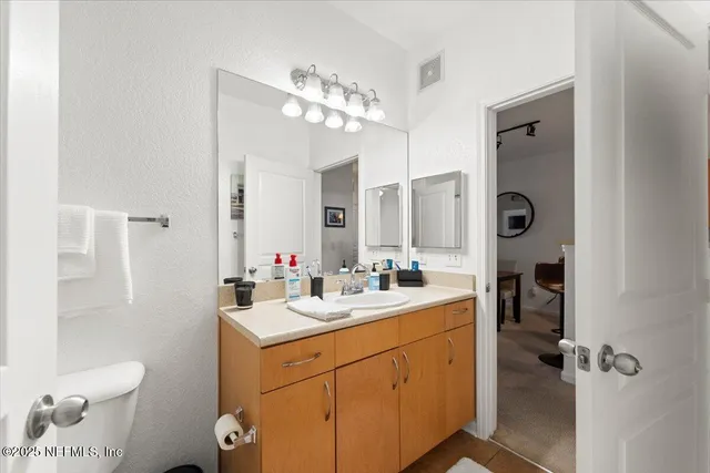 a dining room with wooden floor