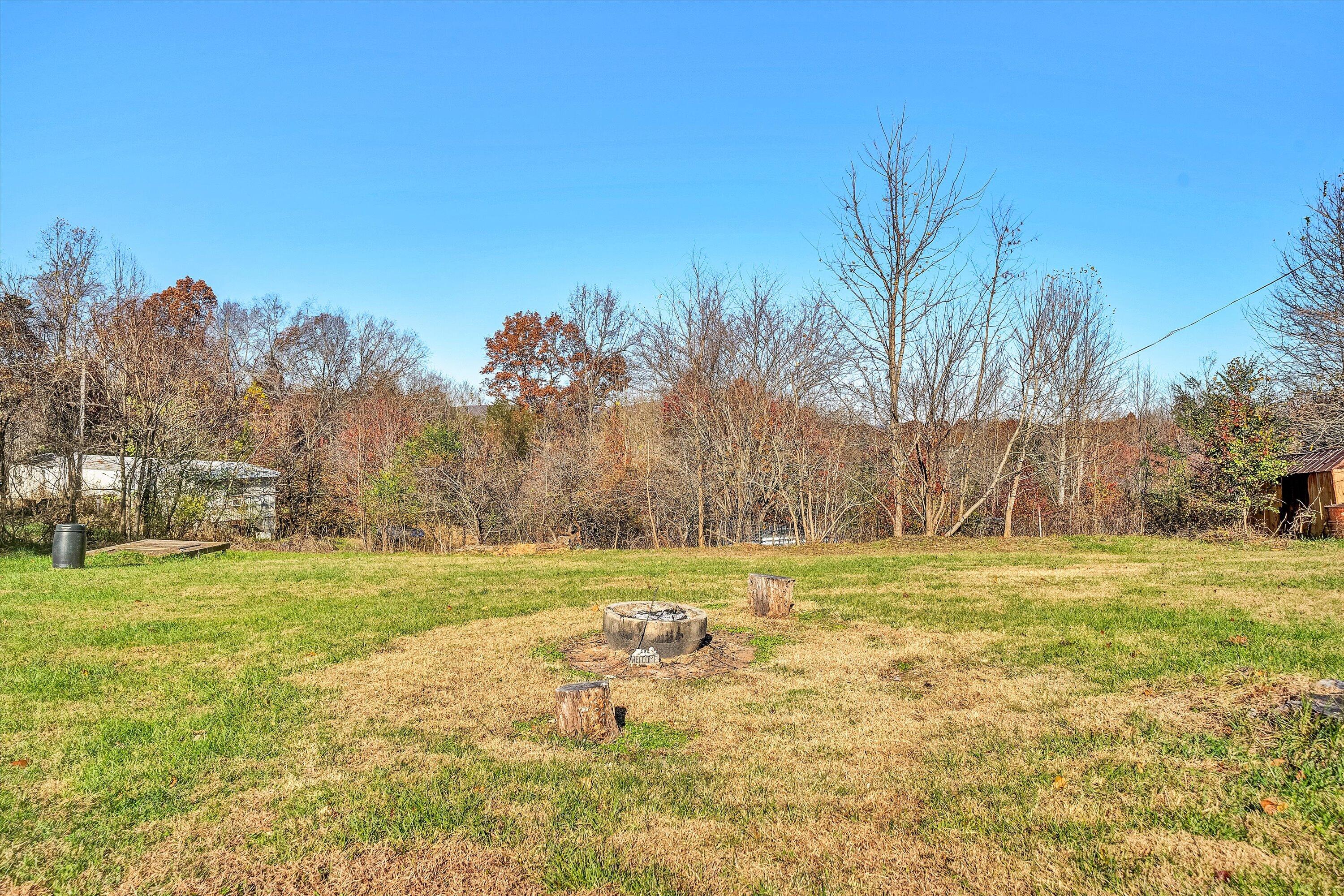 1405 Doe Run Road Rocky Mount, VA 24151 - Photo 27 of 27 a view of a big yard with an trees