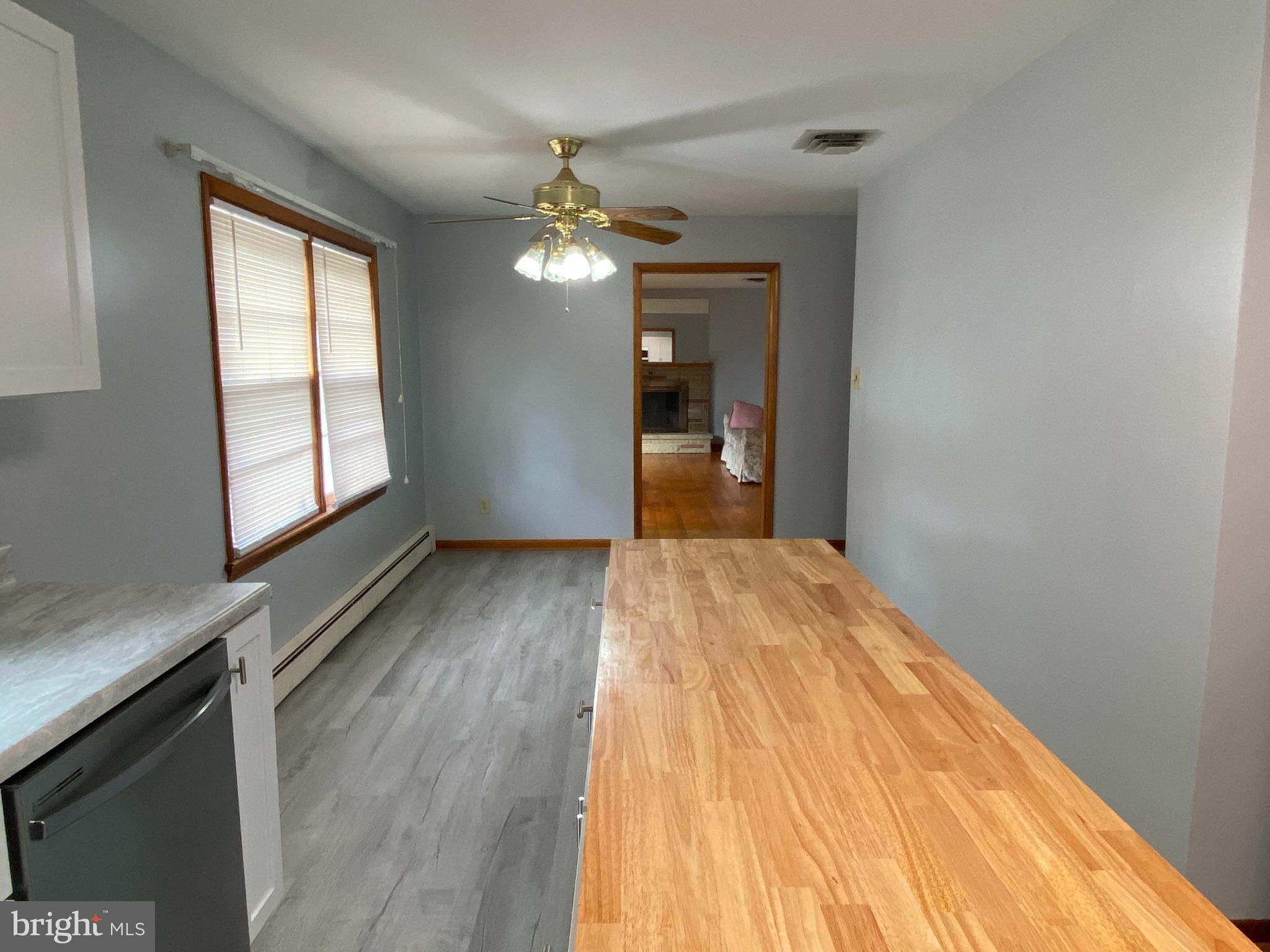 13343 Keener Road Hagerstown, MD 21742 - Photo 14 of 56 a view of empty room with wooden floor and fan