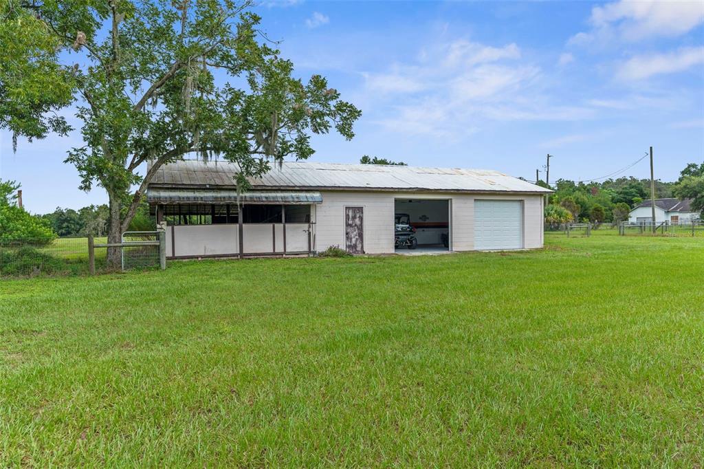 22249 Powell Road Brooksville, FL 34601 - Photo 34 of 43 a view of a house with a backyard