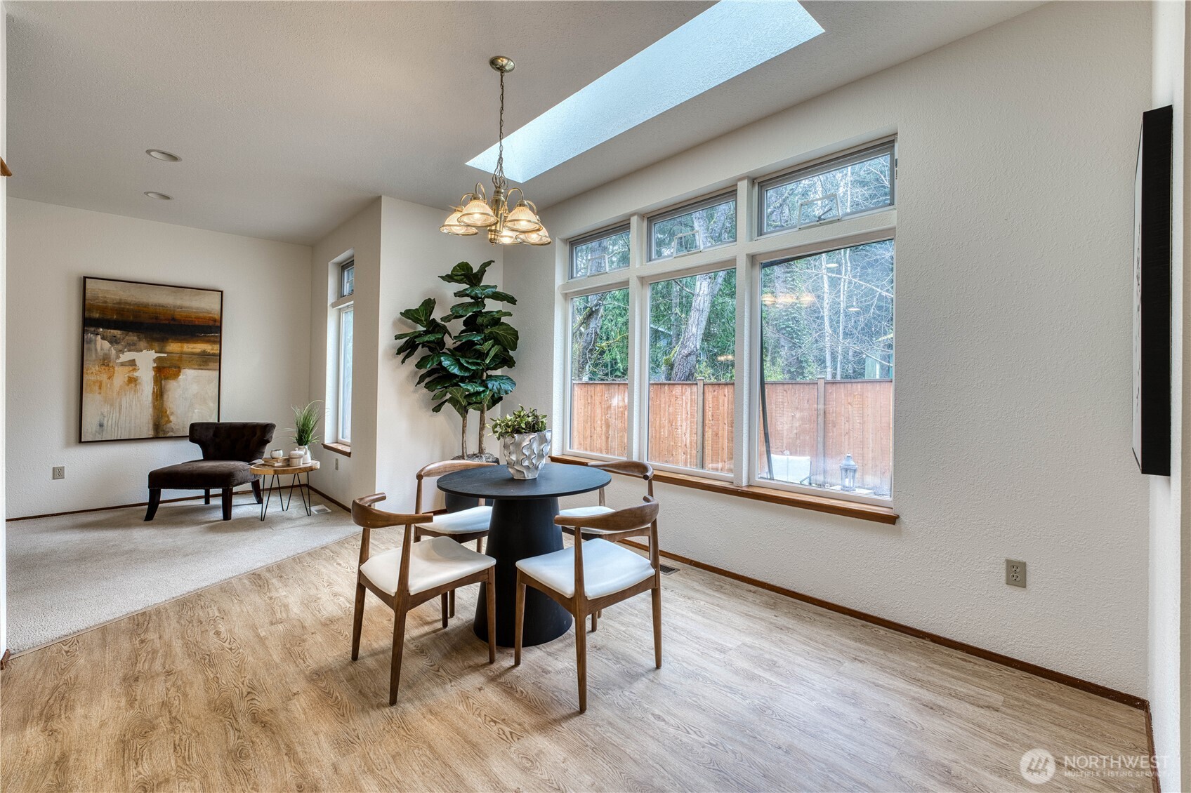 23823 90th Place West Edmonds, WA 98026 - Photo 15 of 40 a living room with furniture and a potted plant