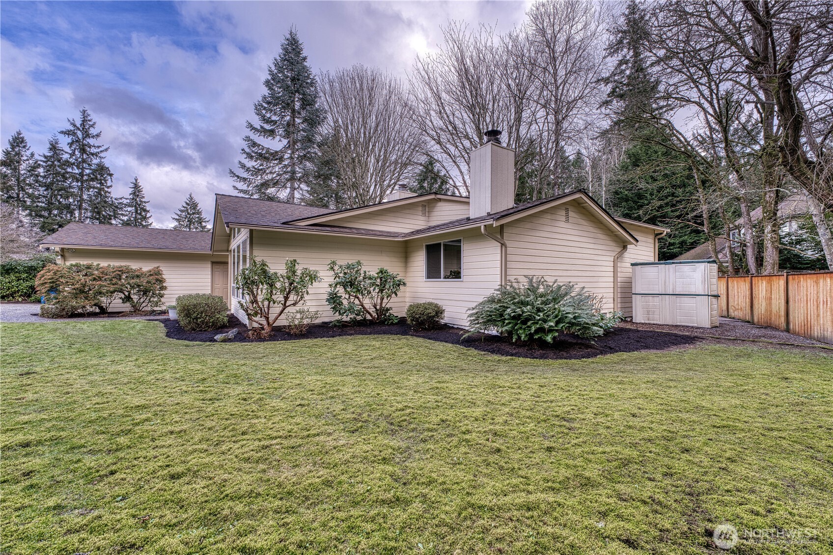 23823 90th Place West Edmonds, WA 98026 - Photo 3 of 40 a view of a house with backyard porch and garden