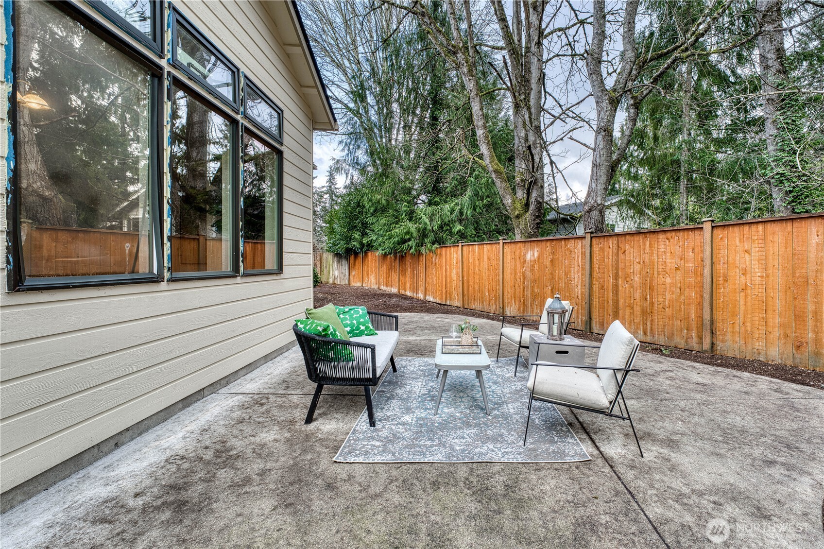 23823 90th Place West Edmonds, WA 98026 - Photo 36 of 40 a backyard of a house with outdoor seating