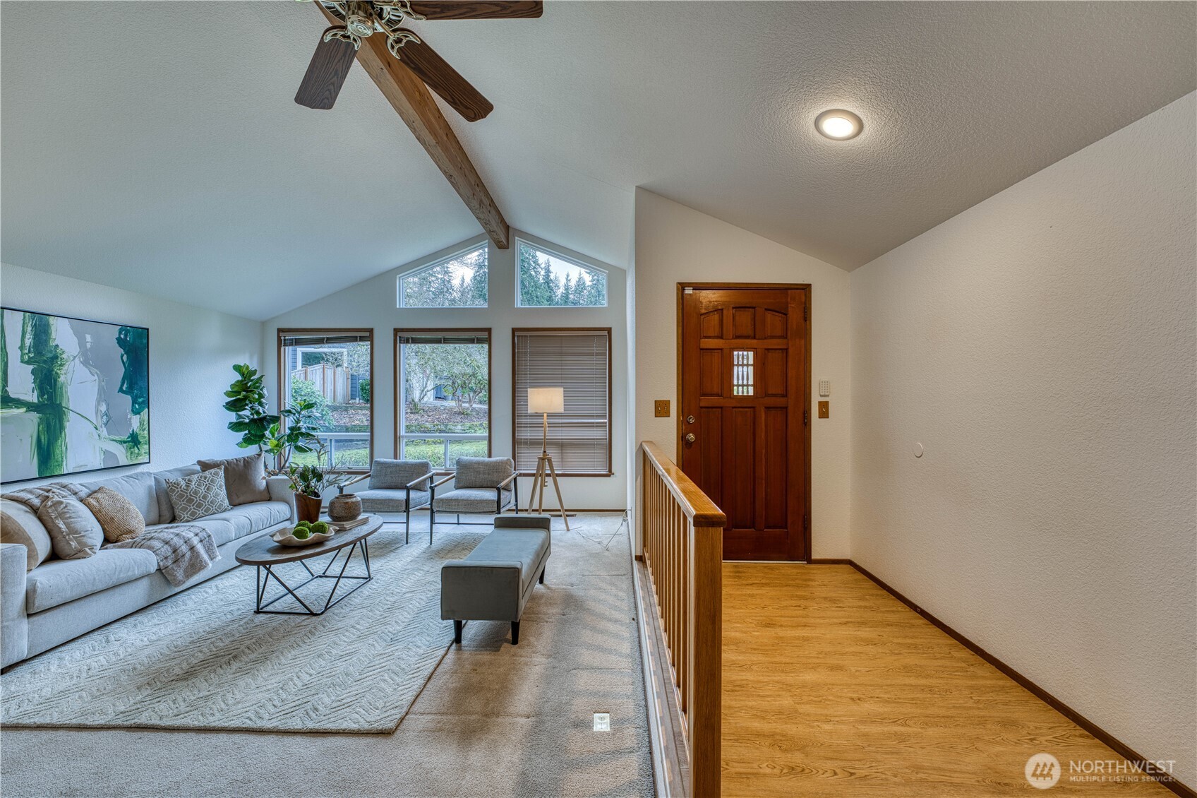 23823 90th Place West Edmonds, WA 98026 - Photo 5 of 40 a living room with furniture and a wooden floor