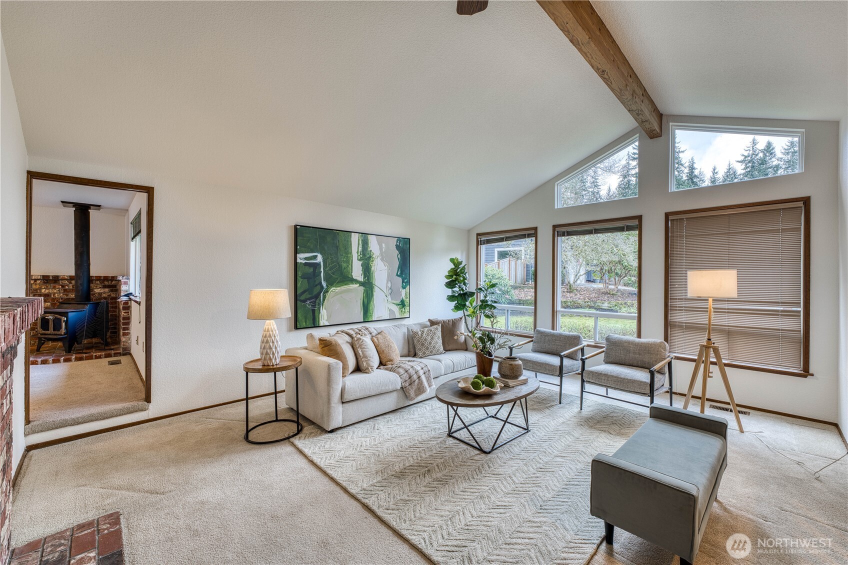 23823 90th Place West Edmonds, WA 98026 - Photo 8 of 40 a living room with furniture and a large window
