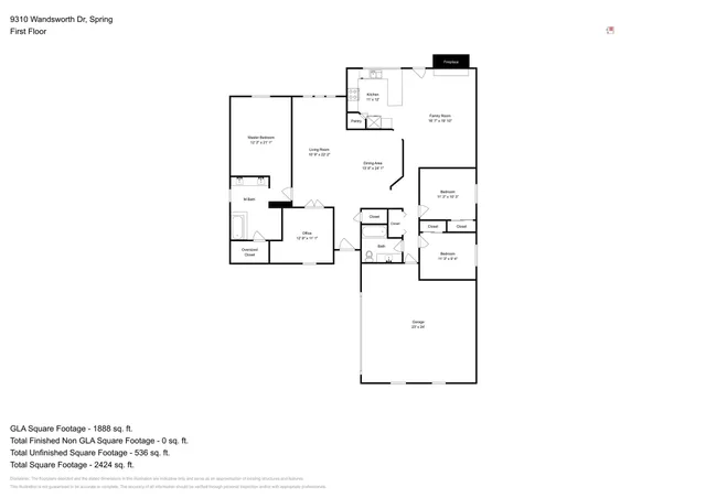 a picture of a floor plan
