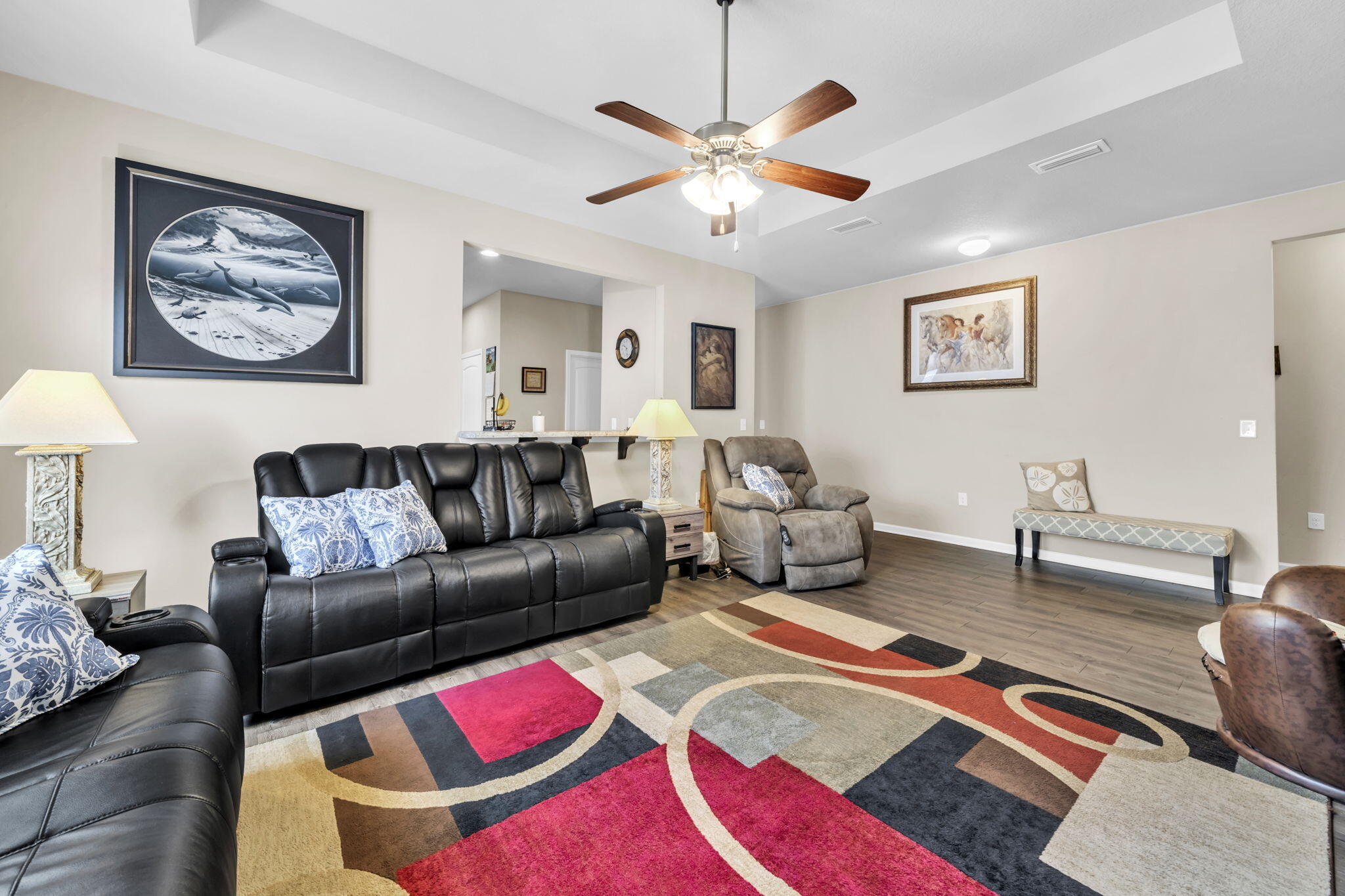 46 Cornelia Street Freeport, FL 32439 - Photo 12 of 49 a living room with furniture and a rug