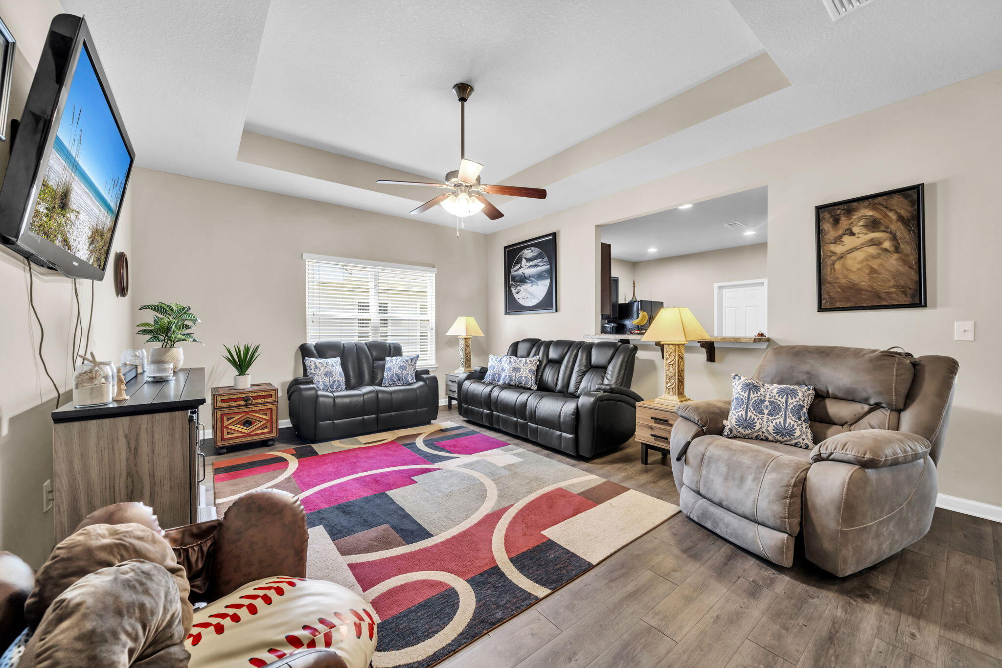 46 Cornelia Street Freeport, FL 32439 - Photo 8 of 49 a bedroom with furniture and a window