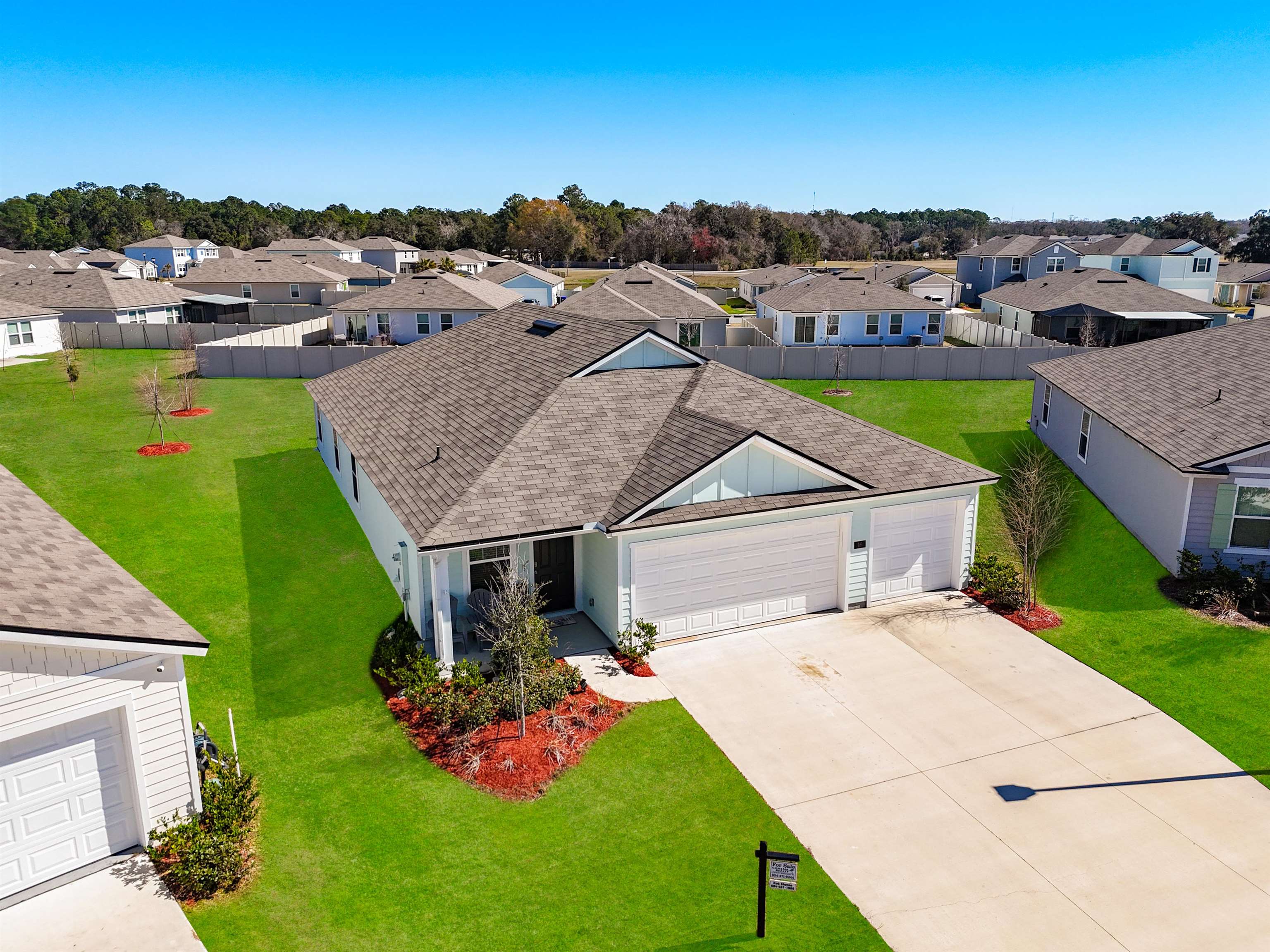 16 Encanto Way Street St. Augustine, FL 32084 - Photo 4 of 56 Aerial perspective of suburban area