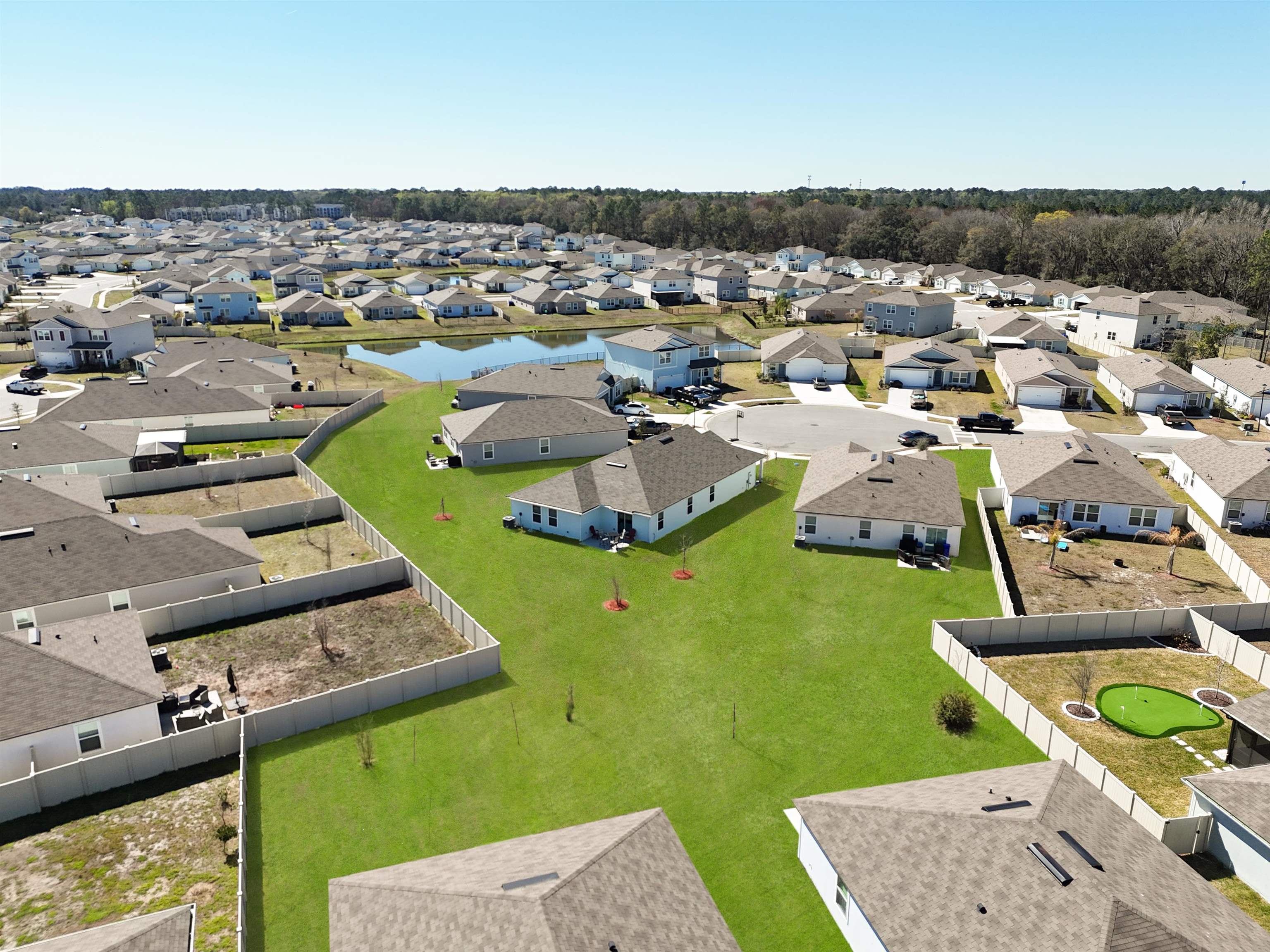 16 Encanto Way Street St. Augustine, FL 32084 - Photo 42 of 56 Aerial perspective of suburban area