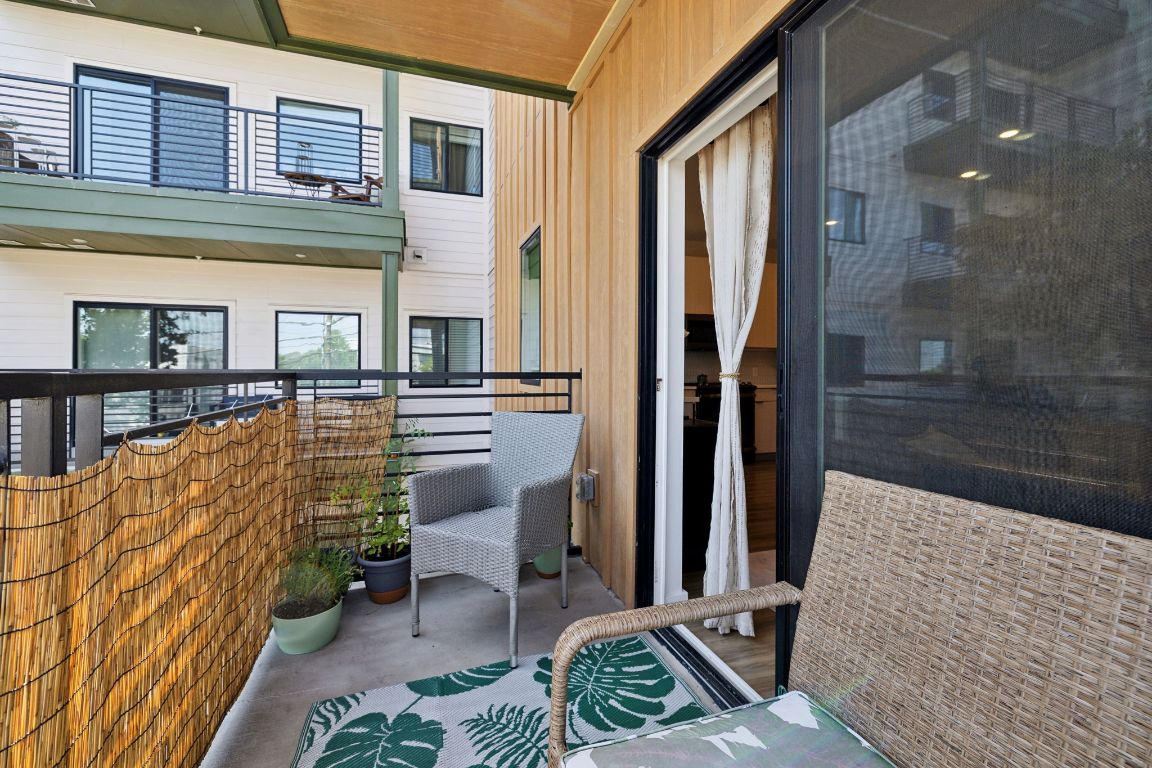 4802 South Congress Avenue, Unit 215 Austin, TX 78745 - Photo 21 of 32 View of balcony