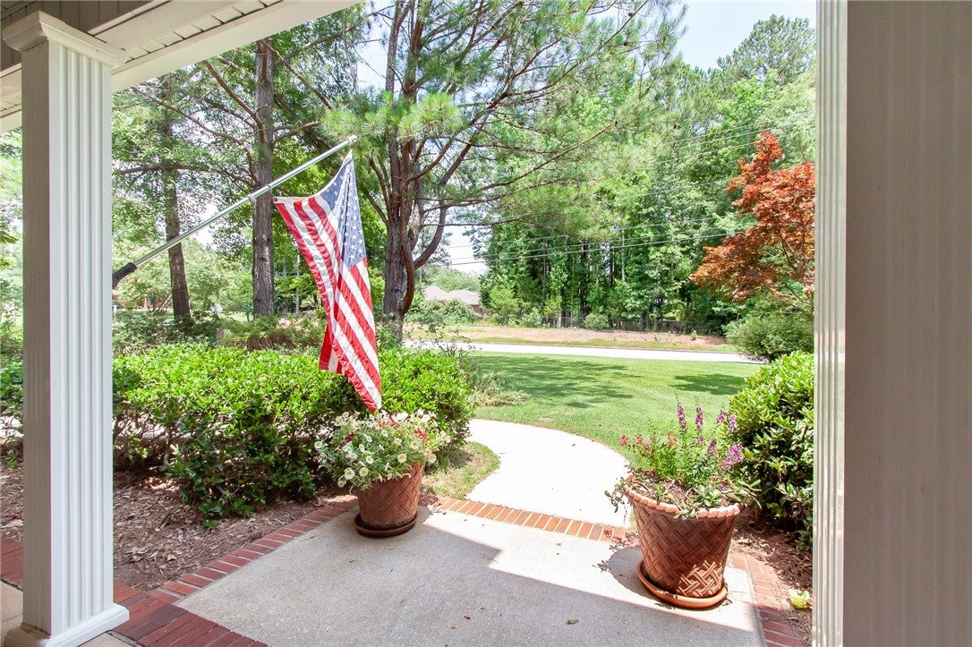575 Deer Run Road Auburn, AL 36832 - Photo 41 of 42 Looking out from the front door.