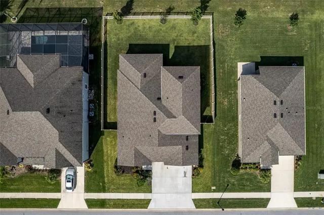 a view of an outdoor space and tennis court